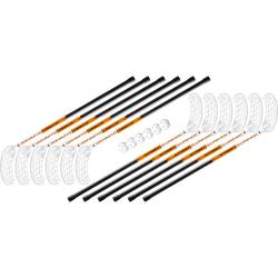 foto SET UNIHOC GARA STREET FIBER 12 mazze e 6 palline