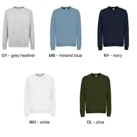 BS FELPA ATLAS GIROCOLLO UNISEX