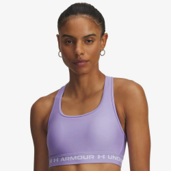 foto UNDER ARMOUR Reggiseno sportivo Armour Mid Crossback da donna lilla