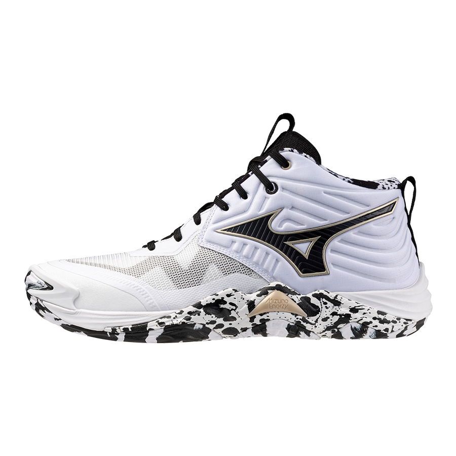 WAVE MOMENTUM ELITE MID WHITE BLACK GOLD
