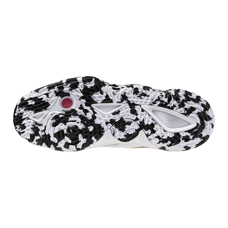 WAVE MOMENTUM ELITE MID WHITE BLACK GOLD