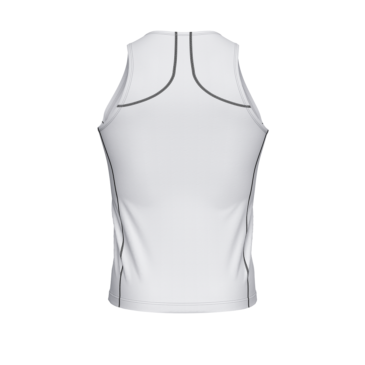 Canotta erreà ariha bianco nero retro