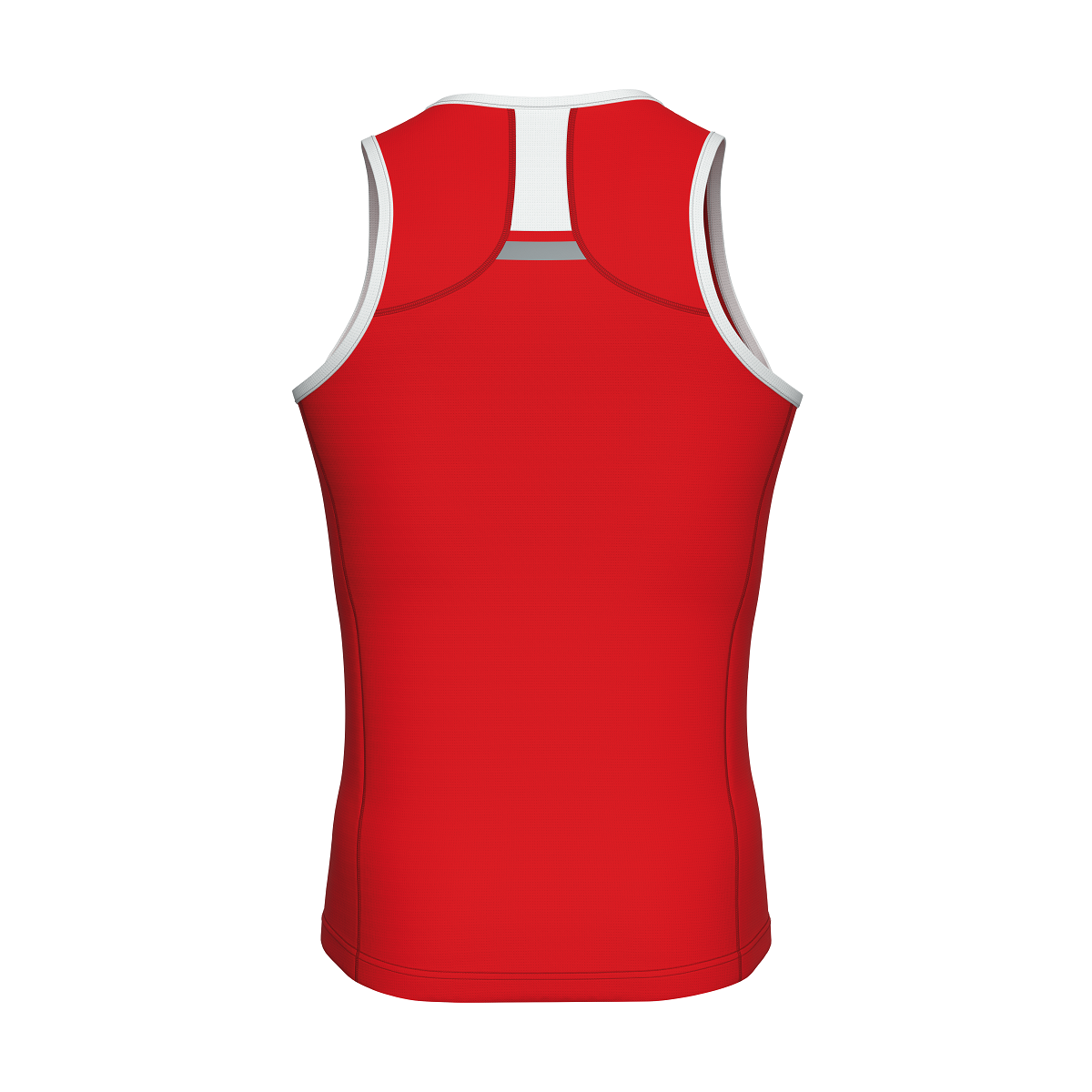 erreà canotta regis rosso bianco retro