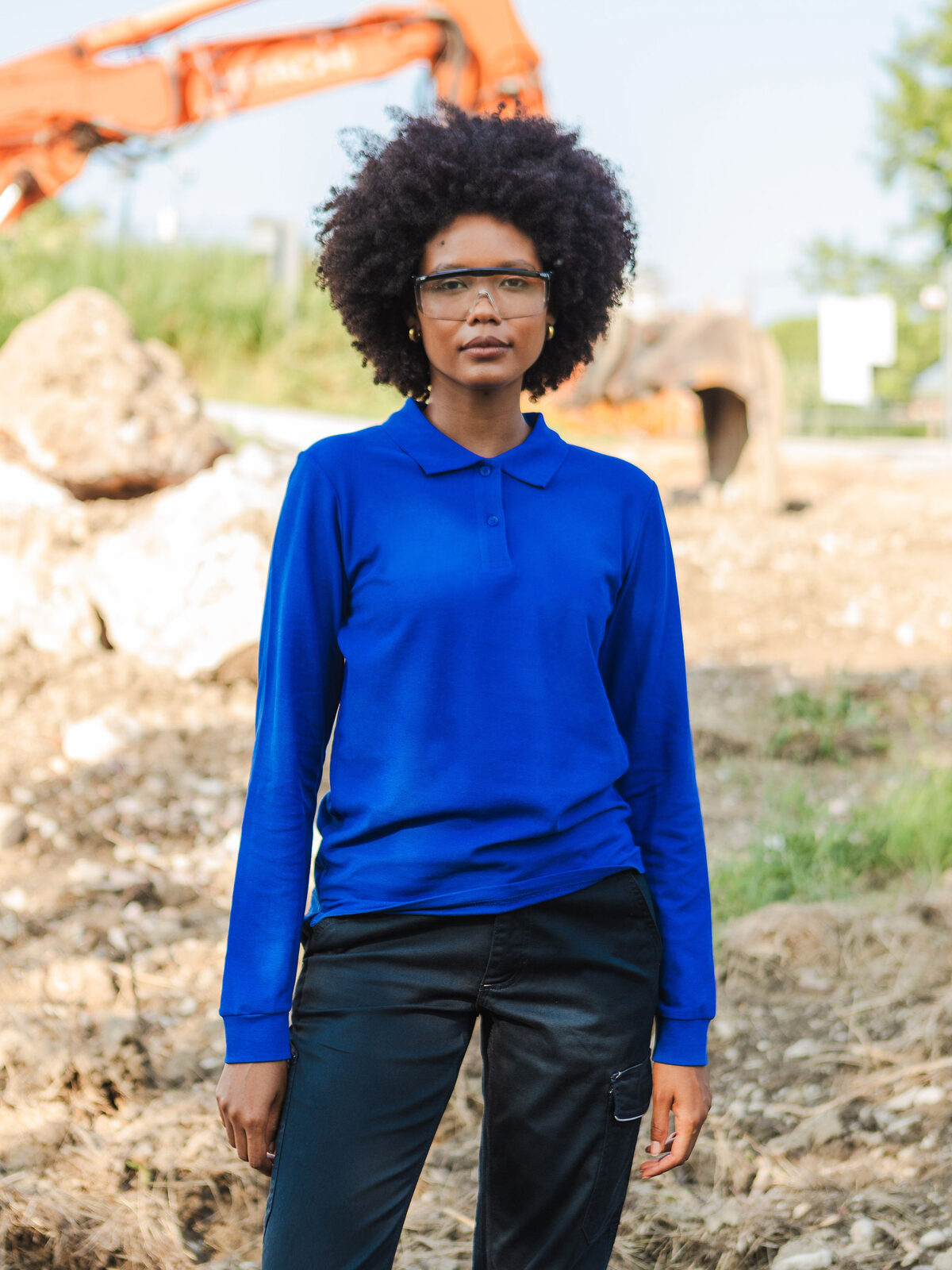 POLO MANICA LUNGA DONNA ROYAL