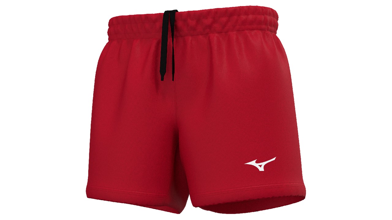 MIZUNO TEAM RUGBY SHORT rosso